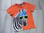 ★ M92 - T-shirt zebra, Comme neuf, Chemise ou À manches longues, Garçon, Enlèvement ou Envoi