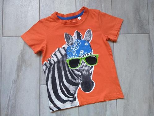 ★ M92 - T-shirt zebra, Kinderen en Baby's, Kinderkleding | Maat 92, Zo goed als nieuw, Jongen, Shirt of Longsleeve, Ophalen of Verzenden