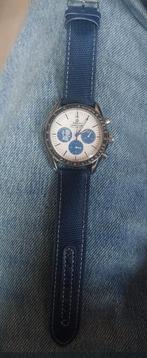 Mooi omega heren horloge, Handtassen en Accessoires, Horloges | Heren, Leer, Staal, Polshorloge, Ophalen of Verzenden