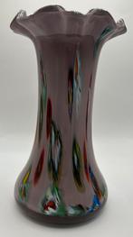 Murano, murano stijl milleforio vaas, Ophalen of Verzenden