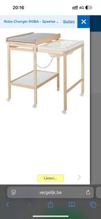 Table à langer + bain bebe, Huis en Inrichting, Slaapkamer | Stapelbedden en Hoogslapers, Ophalen, Nieuw, Overige typen