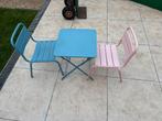 Kindertafel met 2 stoeltjes, Kinderen en Baby's, Ophalen, Gebruikt, Overige typen