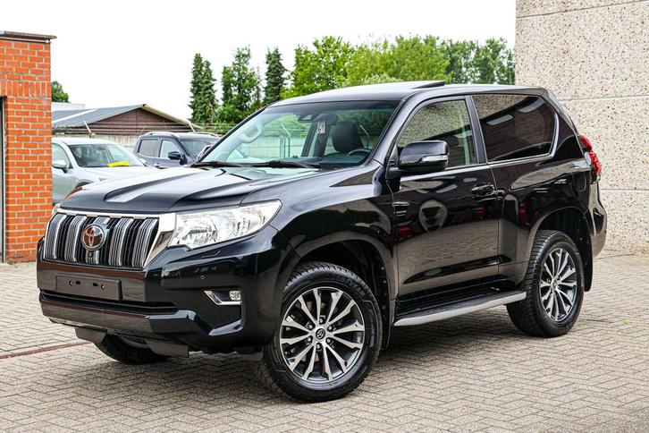 Toyota Land Cruiser STYLE-UITVOERING*SCHUIFDAK*LEDER*360CA, Autos, Toyota, Entreprise, Achat, Landcruiser, Caméra 360°, 4x4, ABS