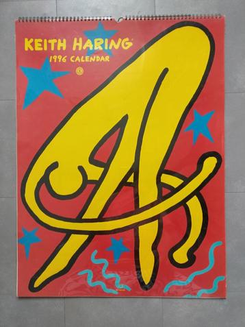 Calendrier XXL Keith Haring 1996 ! (65 x 48 cm)