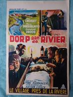 Filmposter Dorp aan de rivier, Verzamelen, Posters, Ophalen of Verzenden, A1 t/m A3, Film en Tv, Rechthoekig Staand