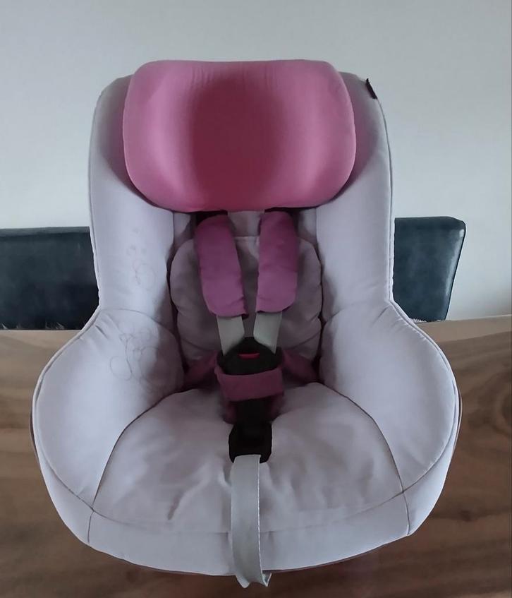 Maxi Cosi Family Fix + Pearl Roze Autostoel, Kinderen en Baby's, Autostoeltjes, Zo goed als nieuw, Isofix, Ophalen