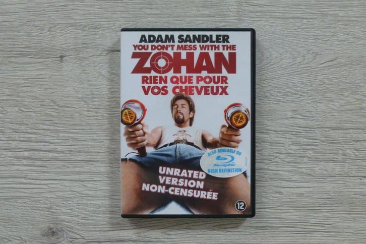 DVD - Rien que pour vos cheveux - Zohan, Cd's en Dvd's, Dvd's | Actie, Gebruikt, Actiekomedie, Vanaf 12 jaar, Ophalen of Verzenden