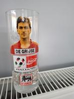 Glas Coca Cola Rode Duivels voetbal De Grijse WK Italia90, Ophalen of Verzenden, Zo goed als nieuw, Overige typen