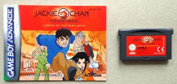 Jackie Chan Adventures Legend of the Dark Hand + boekje beschikbaar voor biedingen