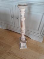Houten Kandelaar, Huis en Inrichting, Woonaccessoires | Kandelaars en Kaarsen, Ophalen of Verzenden, Kandelaar