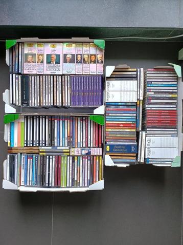 Lot +250 CD's klassieke muziek beschikbaar voor biedingen