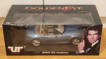 JAMES BOND 007 Roadster BMW Z3 Goldeneye 1/18 UT Neuve+Boite
