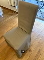 Chaise Salon (4 disponible), Gris, Enlèvement, Utilisé, Tissus