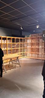 Etgères en bois stockage, Tuin en Terras, Bergingen en Tuinkasten, Ophalen, Zo goed als nieuw, Hout, Containerberging