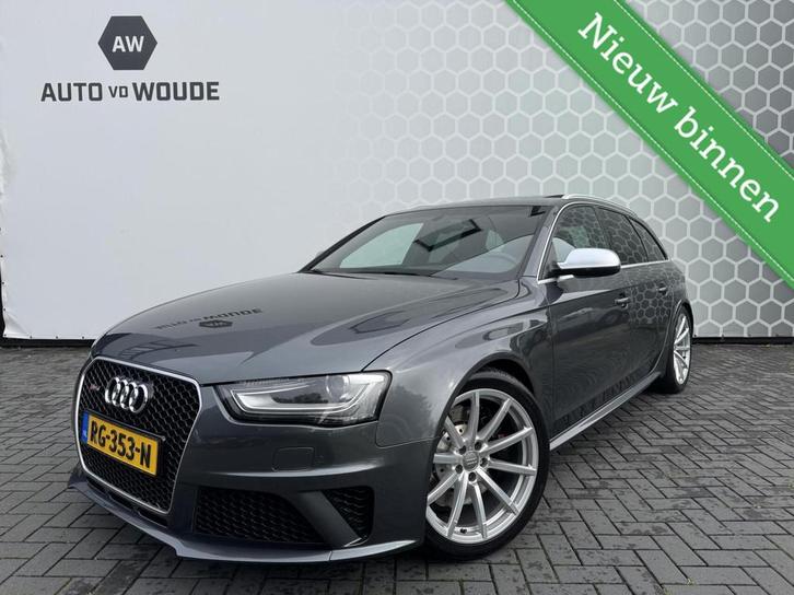 Audi RS 4 Avant 4.2 FSI RS4 quattro Panoramadak Carbon inleg, Auto's, Audi, Bedrijf, Te koop, RS4, 4x4, ABS, Adaptive Cruise Control