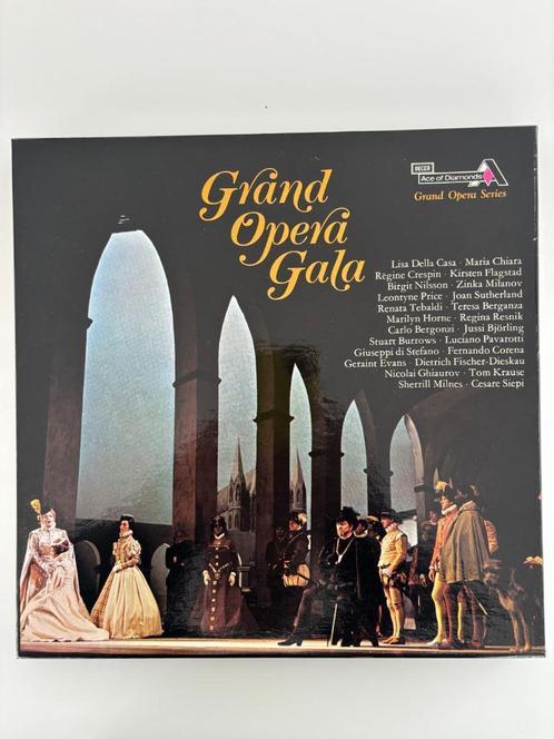 Coffret 3 x LP Various‎ — Grand Opera Gala 1975, CD & DVD, Vinyles | Classique, Comme neuf, Romantique, Opéra ou Opérette, 12 pouces