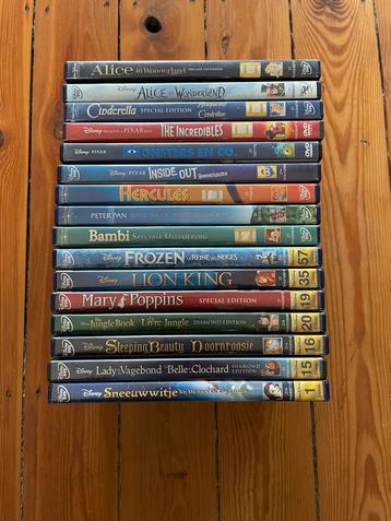 Walt Disney DVD’s beschikbaar voor biedingen