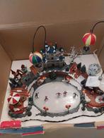 Belle pièce de Noël du château de Luville avec patinoire, Enlèvement, Comme neuf