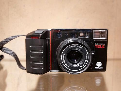 Minolta aft point and shoot, Audio, Tv en Foto, Fotocamera's Analoog, Zo goed als nieuw, Minolta, Ophalen