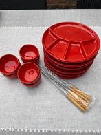 Fondueborden en potjes, Ophalen, Zo goed als nieuw, Fondue-accessoires