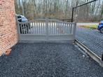 Poort 3m breed, Tuin en Terras, Ophalen, Gebruikt, Hout, Met poort