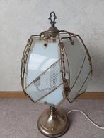 Tafellamp, Huis en Inrichting, Lampen | Tafellampen, Gebruikt, 50 tot 75 cm, Ophalen, Glas