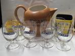 Set 6 verres ricard, pichet,pot apéritif et pot glaçons, Enlèvement ou Envoi, Utilisé