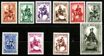 1941 Derde winterhulp OBP583/92** beschikbaar voor biedingen