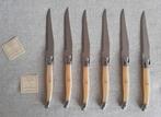 Jean Dubost Laguiole set van 6 premium kwaliteit steakmessen, Antiek en Kunst, Antiek | Keukengerei, Ophalen of Verzenden
