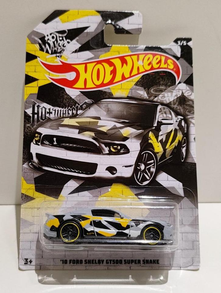 Hot Wheels Mustang Ford Shelby GT500 Super Snake Camo (2019), Hobby en Vrije tijd, Modelauto's | Overige schalen, Ophalen of Verzenden