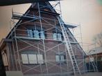 Professionele steiger voor 120 m2 gevel - 10 foto´s, Ophalen, Gebruikt
