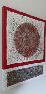 Schilderij: "Splash of Colors". 100/80/4 cm., Antiek en Kunst, Kunst | Schilderijen | Modern, Ophalen