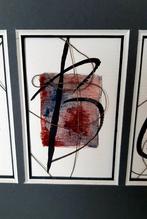 Kalligraffiewerk NIEUW 50x50 handgemaakt, Huis en Inrichting, Woonaccessoires | Schilderijen, Tekeningen en Foto's, Nieuw, Ophalen