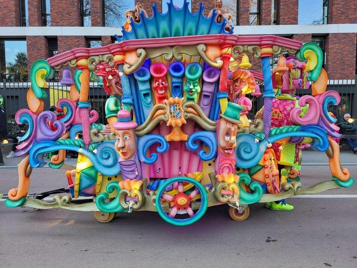 Carnavalesk orgel, draai orgel, straat orgel, Hobby en Vrije tijd, Feestartikelen, Zo goed als nieuw, Ophalen