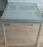 tafel uitschuifbaar, Huis en Inrichting, Tafels | Eettafels, Ophalen, Gebruikt, 100 tot 150 cm, 50 tot 100 cm