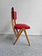 VINTAGE JAREN '70 (BUREAU)STOEL, Huis en Inrichting, Ophalen, Gebruikt, Vintage, Hout