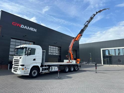 Scania R490 8x4 Tridem Fassi F660 + Fly Jib Euro 6, Auto's, Vrachtwagens, ABS, Adaptive Cruise Control, Airconditioning, Centrale vergrendeling