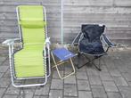 Kamping stoel, Ophalen, Gebruikt