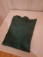 Groene T-shirt met lange pofmouwen., Vêtements | Femmes, T-shirts, Taille 46/48 (XL) ou plus grande, Comme neuf, Manches longues