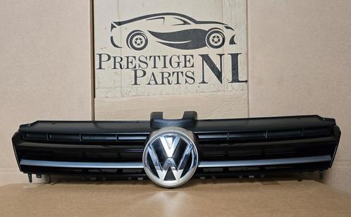Grill VOLKSWAGEN Golf 7 VII R R20 GRILLE 5G0853653 2012-2017, Auto-onderdelen, Carrosserie, Bumper, Voor, Gebruikt, Herkomst onderdeel bekend