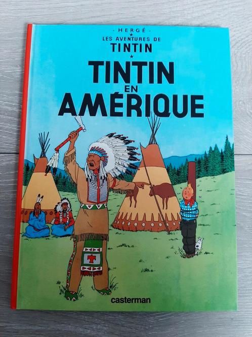 Tintin en Amérique, Verzamelen, Stripfiguren, Gebruikt, Kuifje, Ophalen of Verzenden