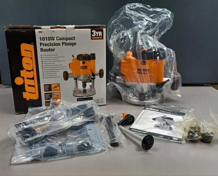 Triton JOF001 Bovenfrees 1010W NIEUW !, Bricolage & Construction, Outillage | Fraiseuses, Routeur, Enlèvement ou Envoi