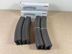 Märklin H0 — 24130/24230 — Gebogen rails R1 (12) + R2 (12), Wisselstroom, Rails, Ophalen of Verzenden, Zo goed als nieuw