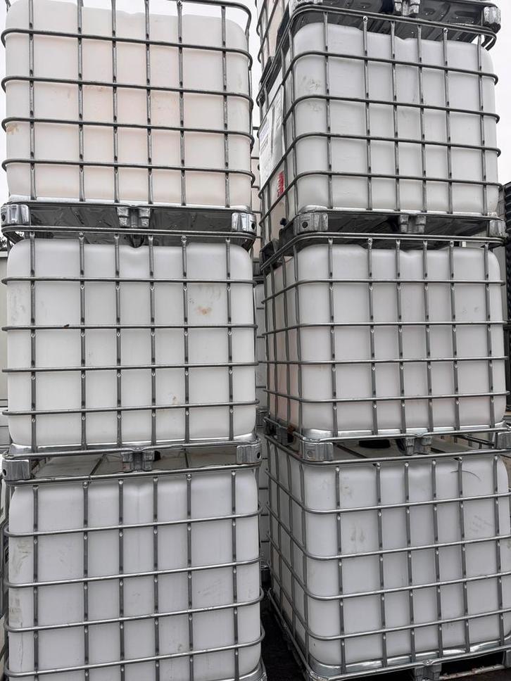 Récipient ICB/réservoir d'eau 1000l, Jardin & Terrasse, Barils de pluie, Comme neuf, Synthétique, Enlèvement ou Envoi