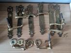 Deurklinken set, Doe-het-zelf en Bouw, Hang- en Sluitwerk, Ophalen, Gebruikt, Klink of Kruk