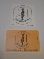bieretiketten Manneken Pis Geeraardsbergen, Ophalen of Verzenden, Zo goed als nieuw, Overige typen, Overige merken