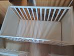 Babybedje Ikea (Sundvik) & matras & matrasbeschermer - wit, Ophalen, Gebruikt, Minder dan 140 cm, Matras