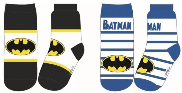 Batman Kindersokken - 2 paar - Maat 23/26 - DC Comics, Kinderen en Baby's, Kinderkleding | Schoenen en Sokken, Nieuw, Sokken, Jongen