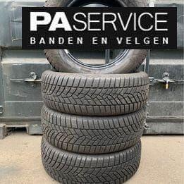 4x Goodyear 215 65 16 winterbanden 8,4 en 6,4 mm, Auto-onderdelen, Banden en Velgen, Banden en Velgen, Winterbanden, 16 inch, 215 mm