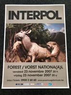 Poster Interpol in Vorst Nationaal 2007, Enlèvement ou Envoi